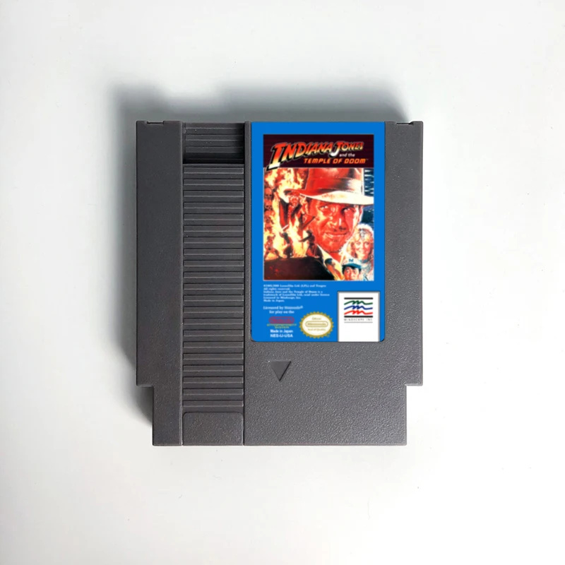Игровой картридж Indiana Jones и храм дома для консоли NES 72 контакта | Электроника