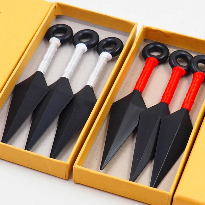 3 шт. Наруто ПВХ Косплей Аксессуары Хатаке Какаси Дейдара Харуно Сакура кунай