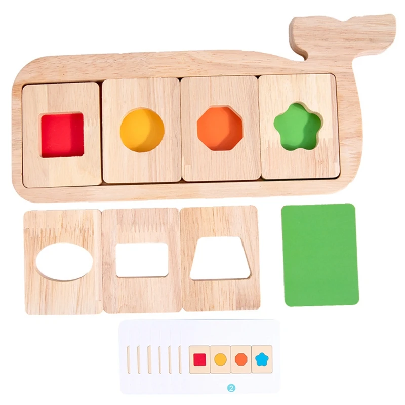 

Игрушка-головоломка Монтессори Y3NF 2 в 1, детский мозг