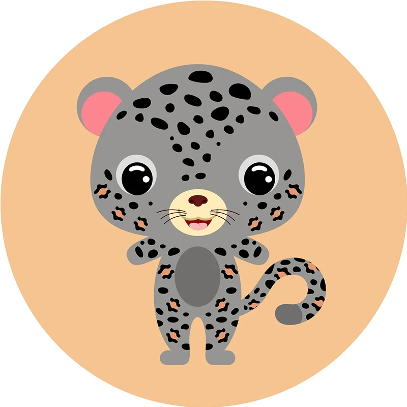 Новые металлические штампы 2021 с леопардовым принтом в виде животных для