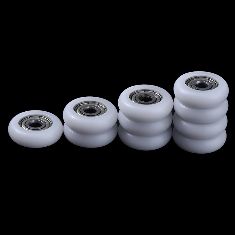 10 шт./лот Нейлоновые Пластиковые шарикоподшипники из углеродистой стали