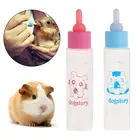 Бутылка для молока для домашних животных, 30 мл, силиконовая соска, маленький хомяк для кормления животными, белка