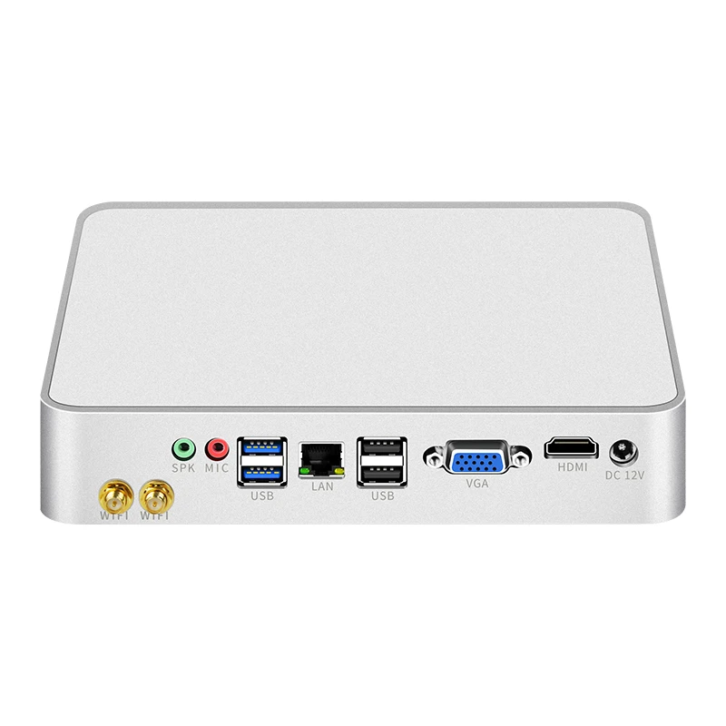 Intel I3 8130 4GB 40GB 1LAN 8USB 4 ядра брандмауэр Мини ПК Mac для мини компьютера|Мини ПК| |