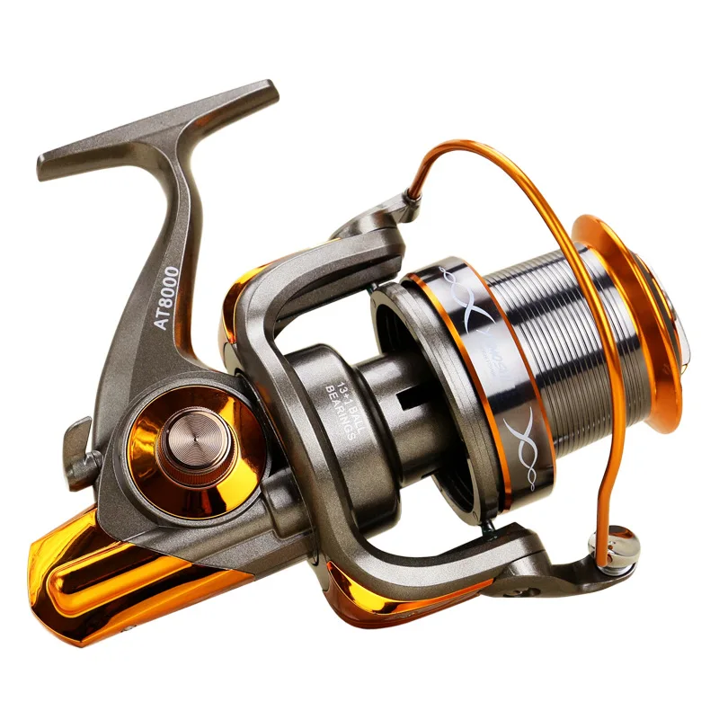 

Lida Fish Brand AT8000 9000 long shot wheel 13-axis spinning wheel fish reel nylon composite material