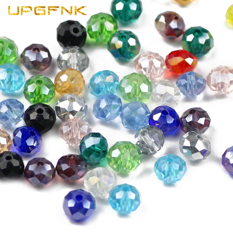 Бусины из австрийского хрусталя с гранями UPGFNK, 8 мм, 50 шт.
