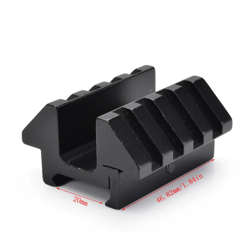 Тактический 45 градусов угол смещения двухсторонний 20 мм рельс ласточкин хвост