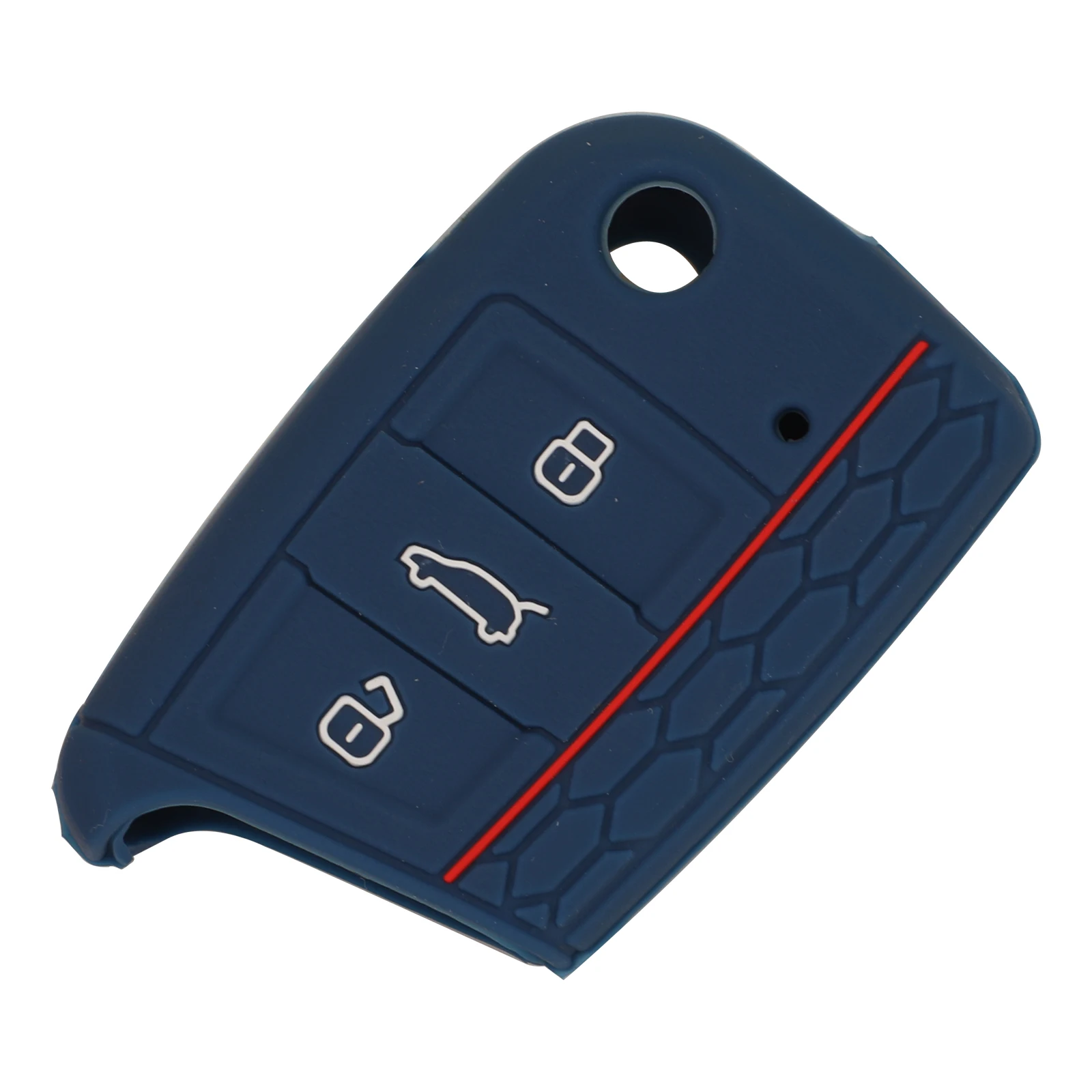 

Kutery Smart Remote Silicone Key Cover Shell For Volkswagen VW Golf 7 mk7 Skoda Octavia A7 Key Portect Case 3 Buttons
