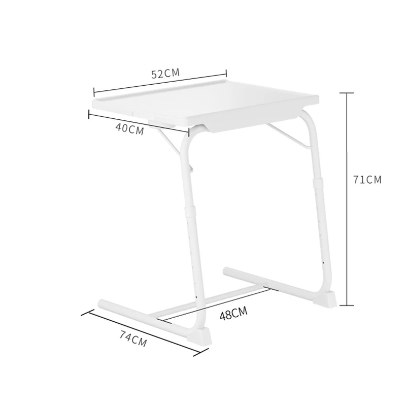 

Simple Fashion Multifunction Folding Laptop Table DIY Height Adjustment Computer Desk Beside Bed Sofa Portable Laptop Table