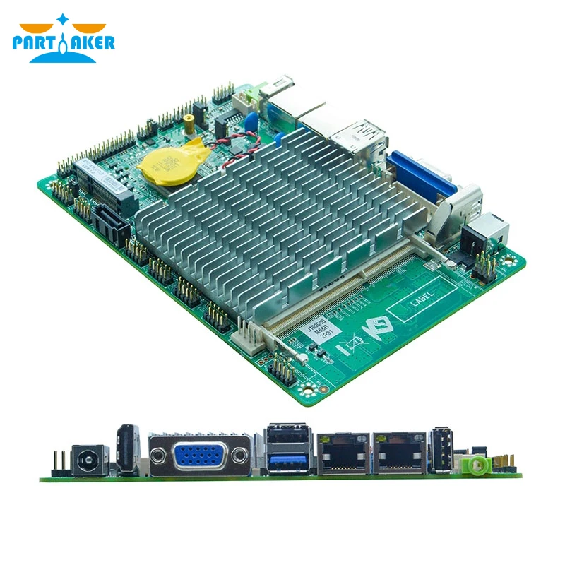 Partaker EPIC-N19_J122E Dual LAN 2*COM Embedded Fanless 3.5 Inch J1900 Motherboard with EDP | Компьютеры и офис