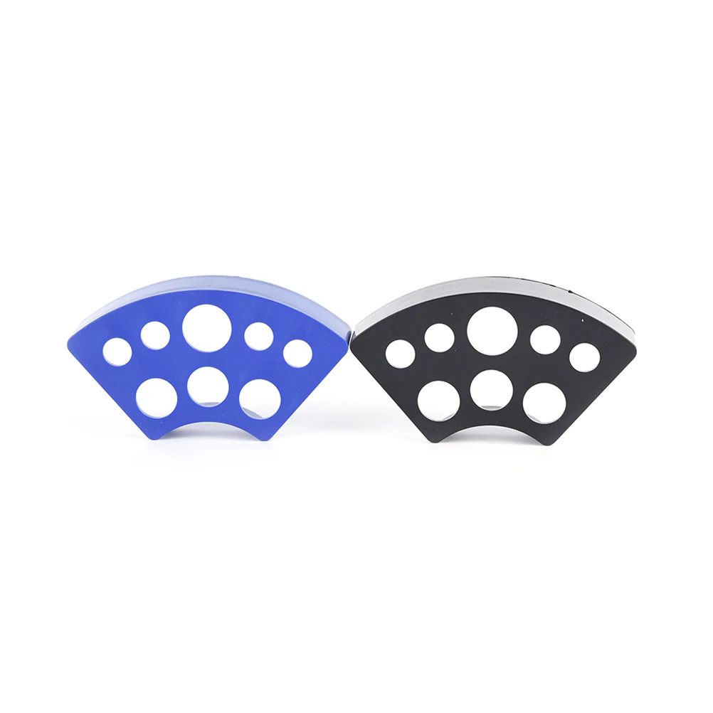 Plastic Tattoos Ink Cup Holder Stand 8 Caps Holes for Professional Ink Pigment Cup Bracket Trailer Supplies Tattoo Tool