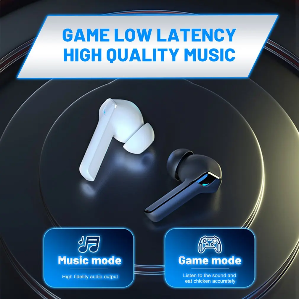 

G01 E-sports Gaming Earphones Stereo Sports Earphone Long Standby Stereo In-Ear Light Dual Modes Music Earphones