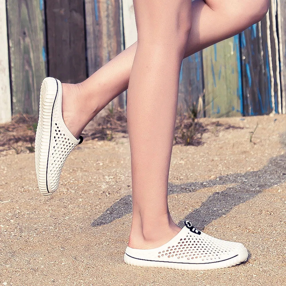 SAGACE летние пляжные отверстие тапочки для мужчин и женщин Домашняя обувь на