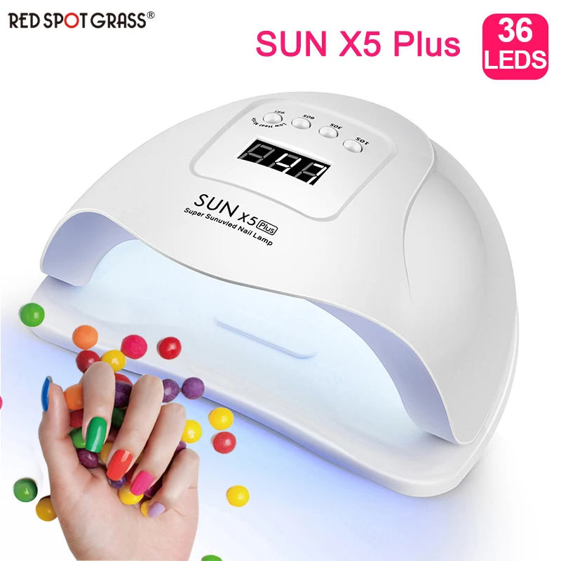 SUN X5 Plus светодиодная УФ-лампа для ногтей Сушилка 36 светодиодный s маникюра гель