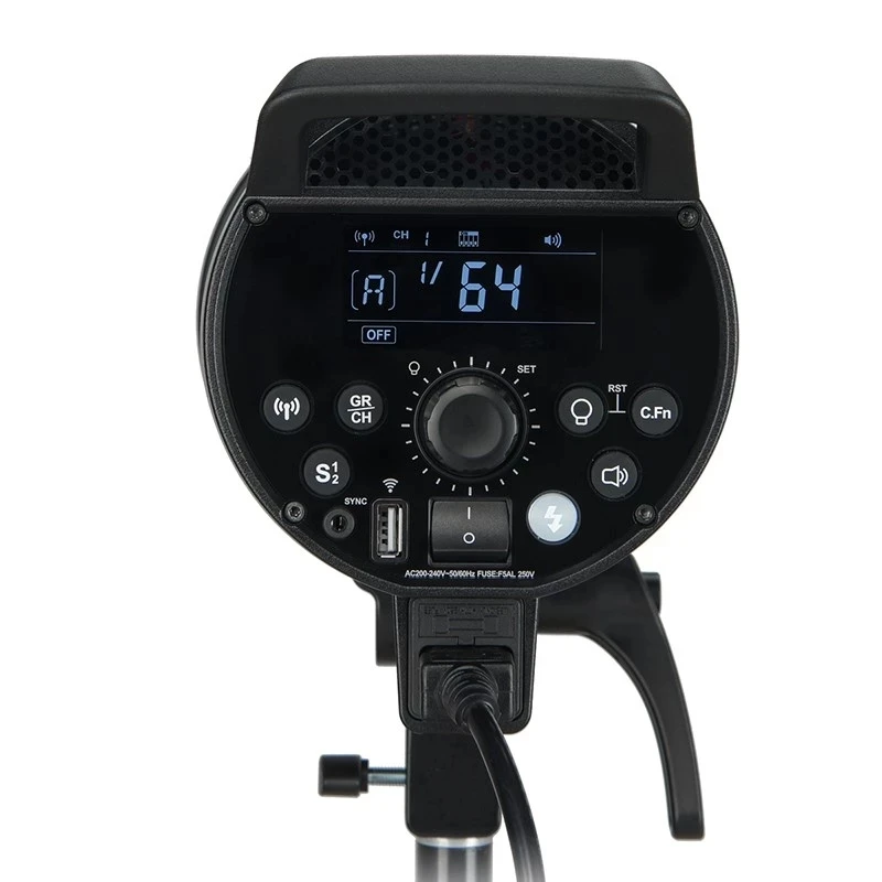 Godox DP600III 600 Вт профессиональная студийная стробоскопическая вспышка лампа GN80 2 4G