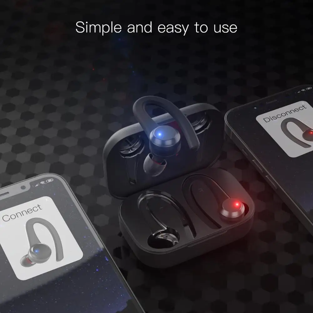 Настоящие Беспроводные спортивные наушники JAKCOM SE5 супер ценность чем кровавая x