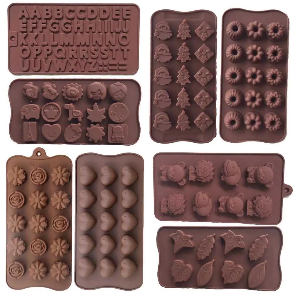 

Silicone Chocolate Mold Desserts Tools Confectionery Plungers Pastry Cake Decorations Baking Accessories Kitchen Form for Bombs