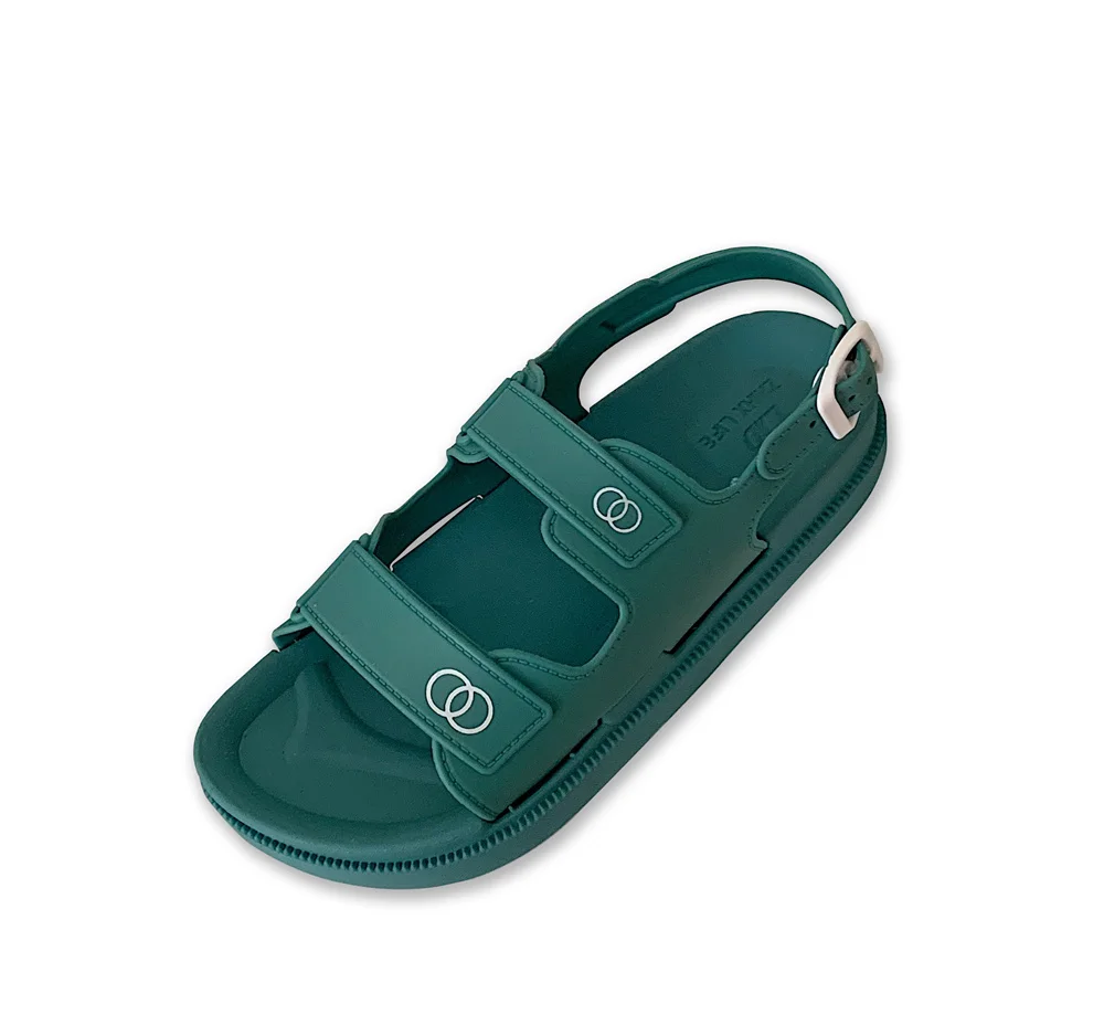 

Thin and thin Korean sandals women's fashion net red thick bottom fairy wind beach Roman flat shoes summer