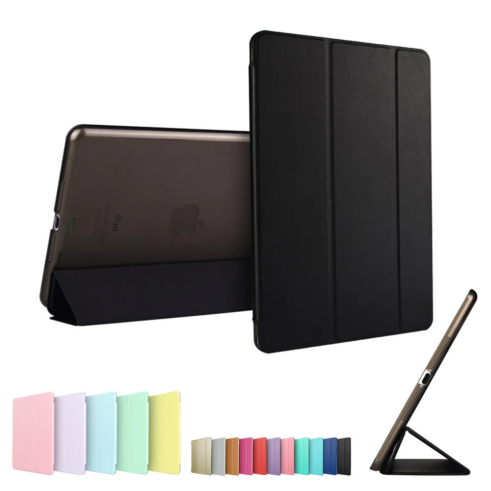 Mysterious Black Чехол для iPad Mini 3 2 1, ESR из искусственной кожи, силиконовый мягкий чехол, трехслойная подставка, Авто Режим сна/Пробуждение, умный чехол для iPad Mini 2, чехол - Цвет: Mysterious Black
