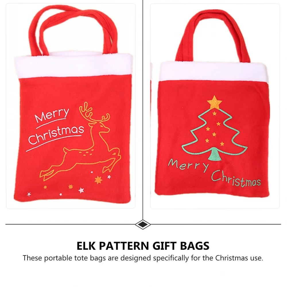 

2 Pcs 1 Set Shopping Bags Practical Chic Candy Storage Bags Storage Bags for Home