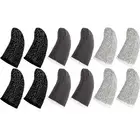 Геймпад для пальцев 20 шт., игровые втулки для больших пальцев, защита от пота, большое количество, случайный цвет