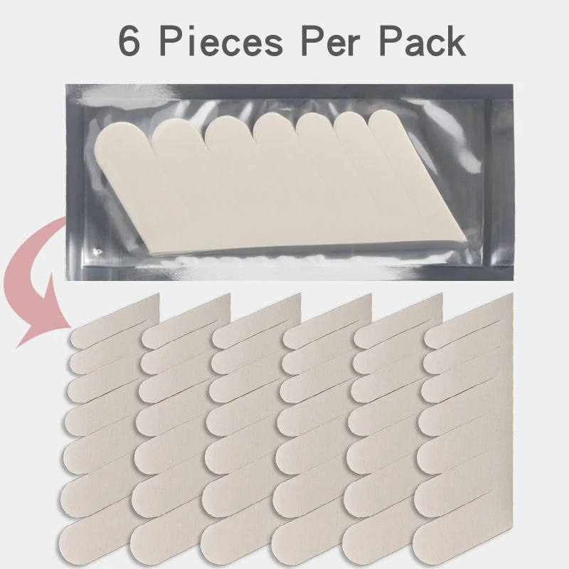 6 шт./пакет для ухода за ногтями стекловолокно завернутый УФ-гель акриловый