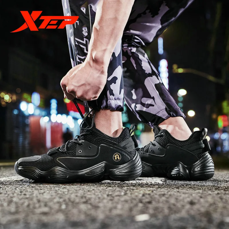 Мужские кроссовки Xtep повседневные модные весна громоздкий кроссовок бесплатная