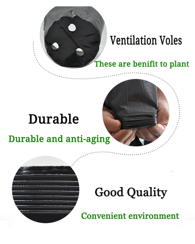 Пластиковый горшок для саженцев цветов растений контейнер посадки семян сада