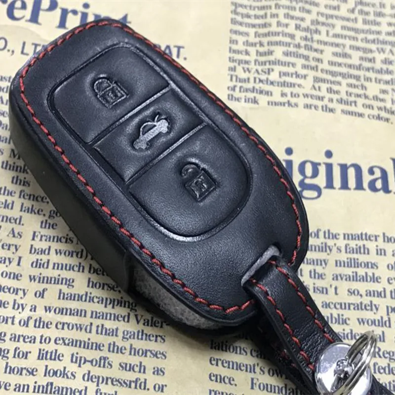 

Forling to V5 Lingshi V6 leather key bag car key set special car with remote control package modification