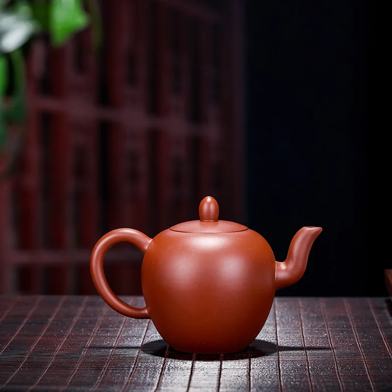 

Yixing Purple Clay Pot Raw Ore Dahongpao Beauty Shoulder Teapot 200ml Gongfu Tea Set Household Gift Box Customization