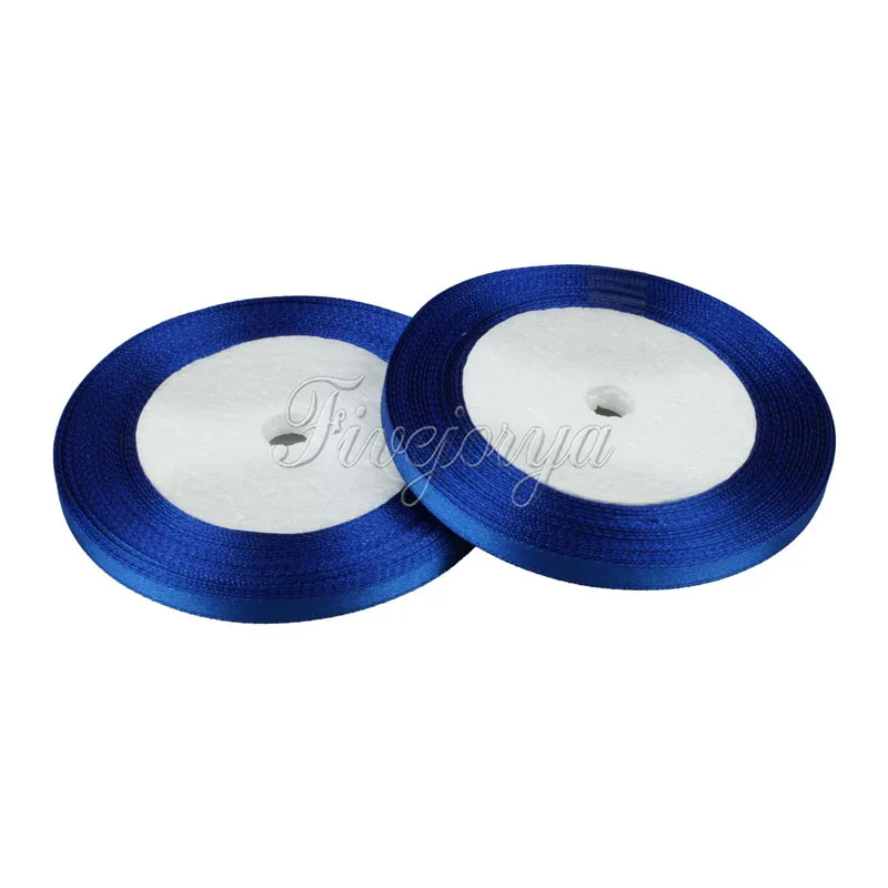 Длинная шелковая атласная лента ширина 6 мм для украшения дома свадьбы упаковки