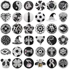 5 шт.лот новые кнопки ювелирные изделия 18 мм кнопки черное дерево жизни футбольный цветок пчела Кнопки для браслета