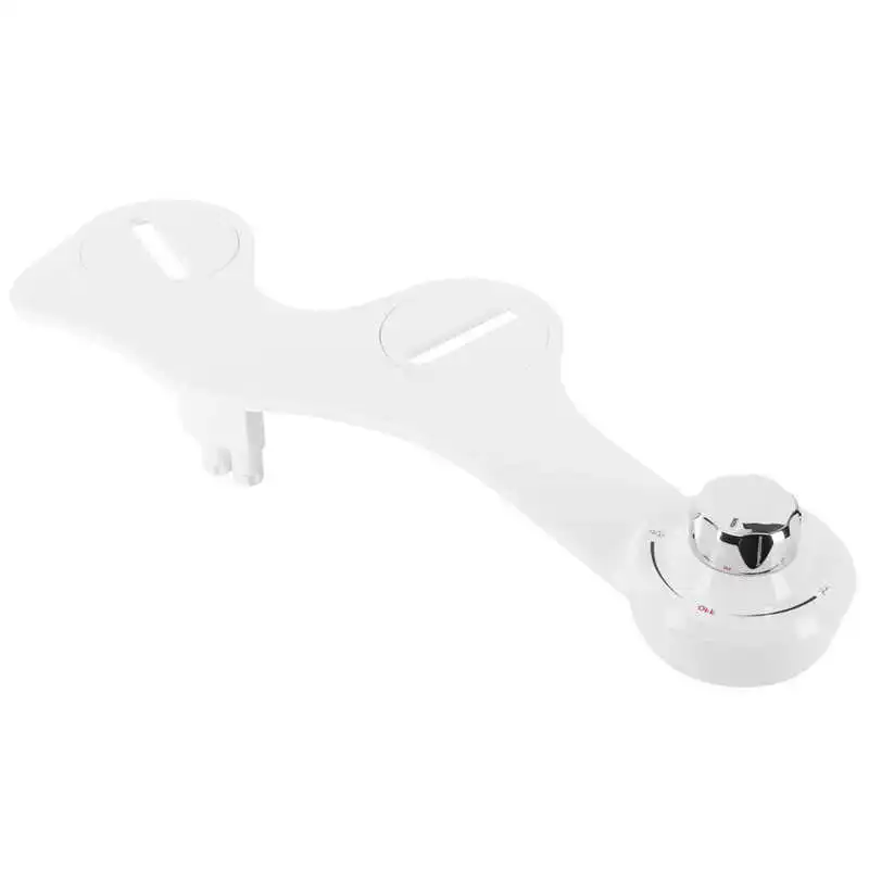 

Toilet Attachment Non-Electric Environmentally Friendly Hygienic Bidet Sprayer G3/8 Comfortable with Double Nozzle for Women for