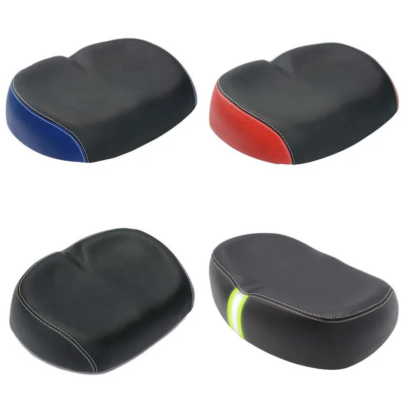 Big Ass Noseless Bicycle Saddle Comfortable Gel Wide Racing Road Bike Seat MTB Cyclist Parts Cushion Male Cycle Accessories Pad