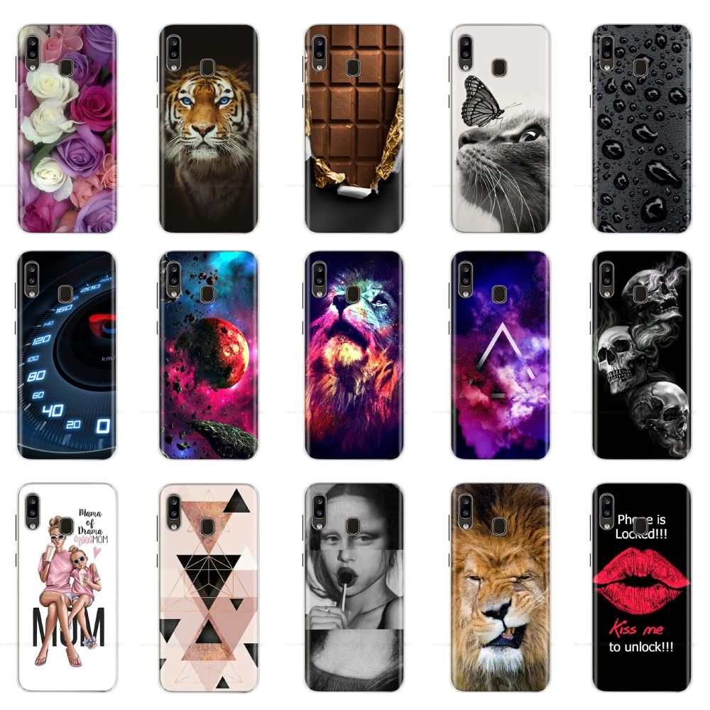 

For Samsung Galaxy A30 A20 Phone Case Cover for Samsung Galaxy A30 A 30 SM-A305F A305F A305 Case Silicone Soft TPU Back Cover