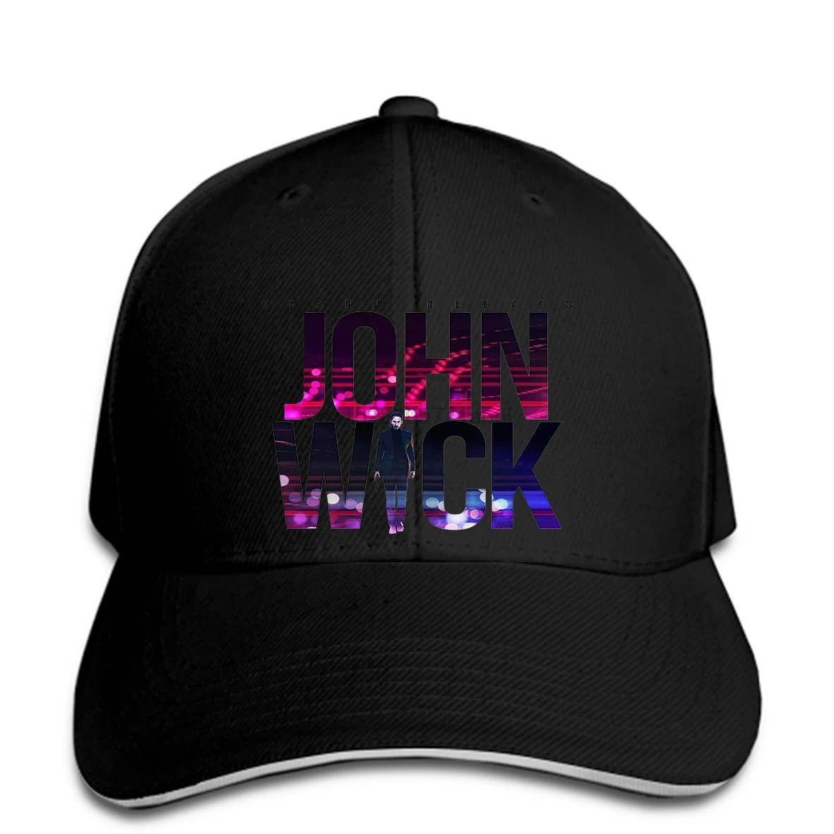 

Baseball cap Men's John Wick Logo Print hat