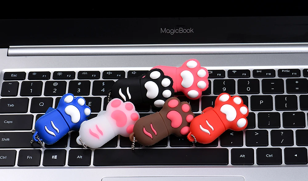 JASTER модная флеш-карта с когтями кота из мультфильма usb карта памяти 32 ГБ/16 ГБ/8 ГБ/4 ГБ usb 2,0 карта памяти модная память
