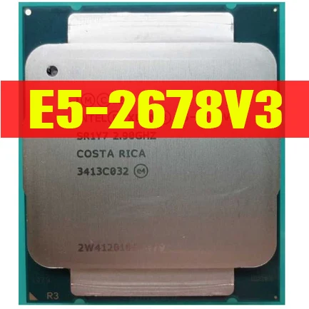 Atermiter X99 PC4 ECC REG материнская плата комбо Ксеон E5 2678 V3 Процессор 2678V3 2 шт. X 16 ГБ = 32 Гб