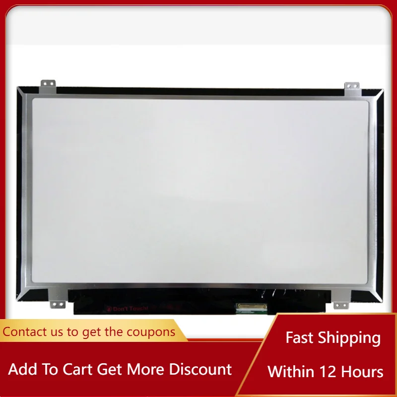 14 Inch B140HAN01.0 LED LCD Screen FHD 1920*1080 72% NTSC EDP 30 PINS Laptop Display Slim Panel