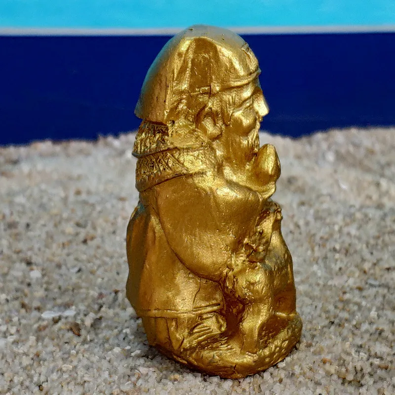 Земной Властелин земной Бог богатства удачи Божий психологический песочный стол