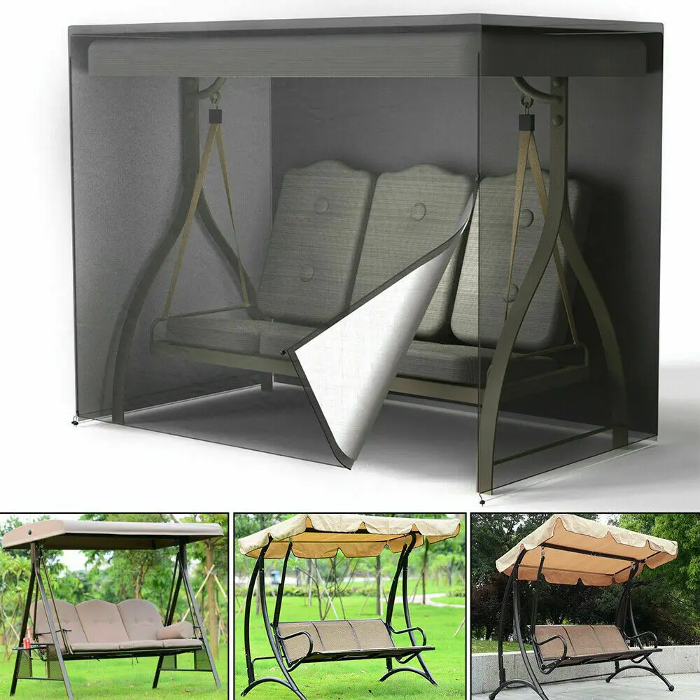 

Outdoor Swing Chair Hammock 3 Seater Garden Patio Canopy Bench Seat Cover Protector Sun Shade Waterproof Durable Chair Cover