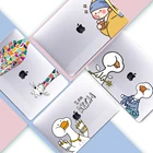 Милый мультяшный чехол MTT для Macbook Air 13 M1 Chip 2020, чехол для ноутбука Macbook Pro 13 11 12 15 16 дюймов, чехол A1466 A2337 A2338