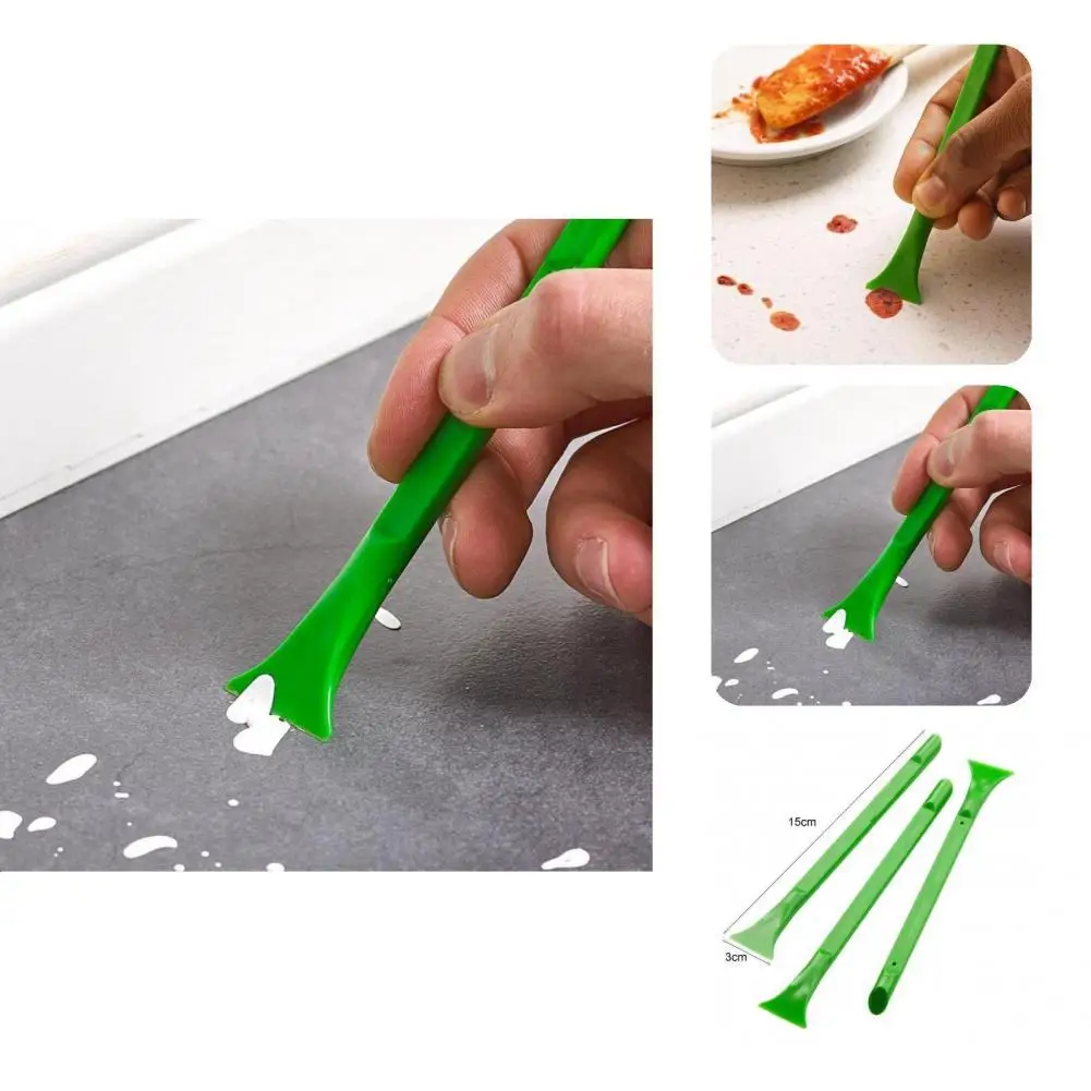

3 шт./компл. удобный скребок, скребок для чистки, широкое нанесение, скребок для чистки, без запаха, скребок для пятен