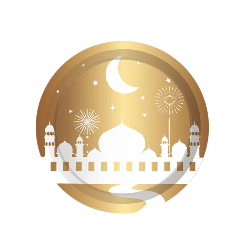 Eid Mubarak баннер флажки шары тарелки салфетки скатерть Kareem украшения на Рамадан