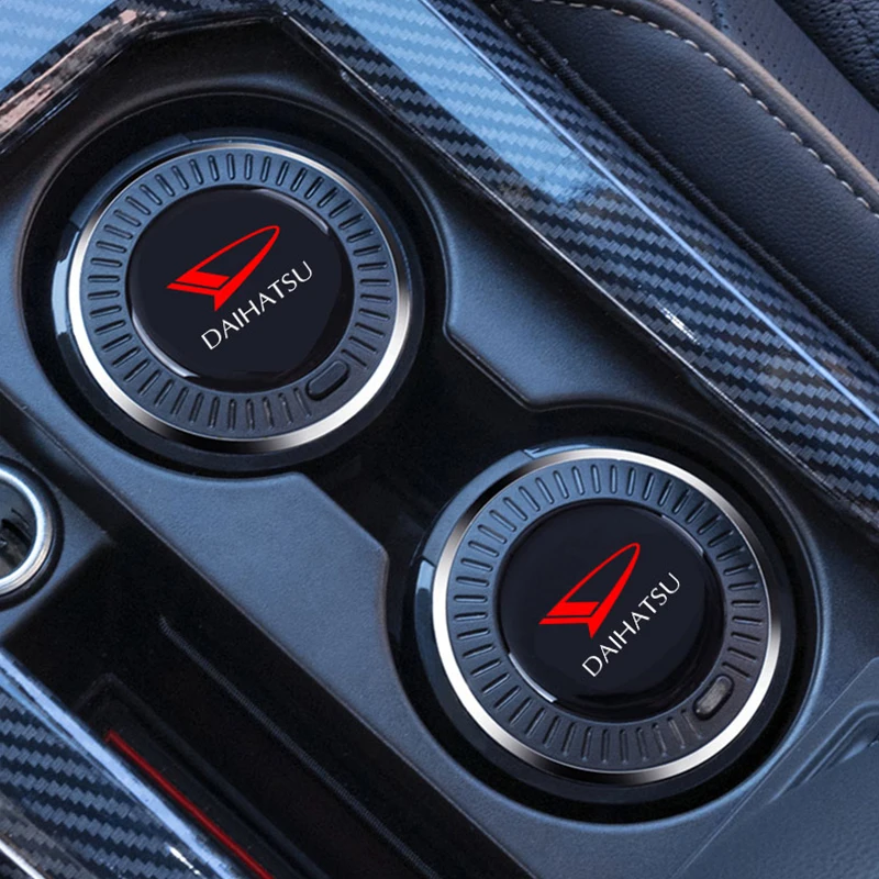 Автомобильные аксессуары пепельница Кнопка открытия светодиод из нержавеющей