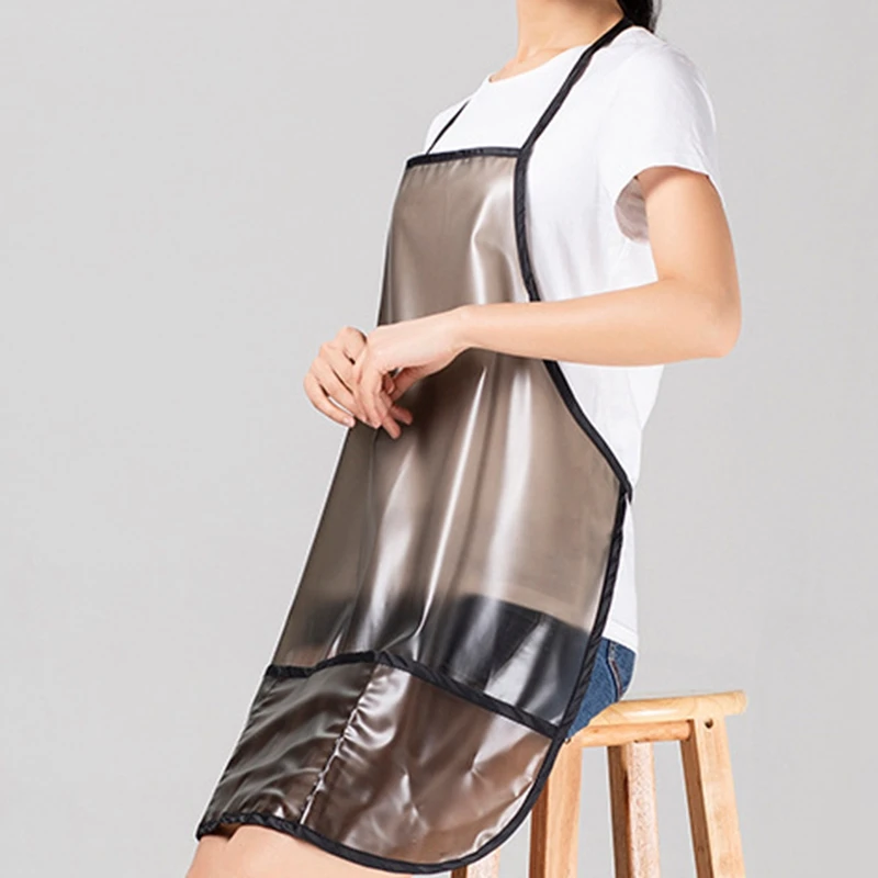 Салон ПВХ водонепроницаемый парикмахерский фартук краска для волос Пермь цвет