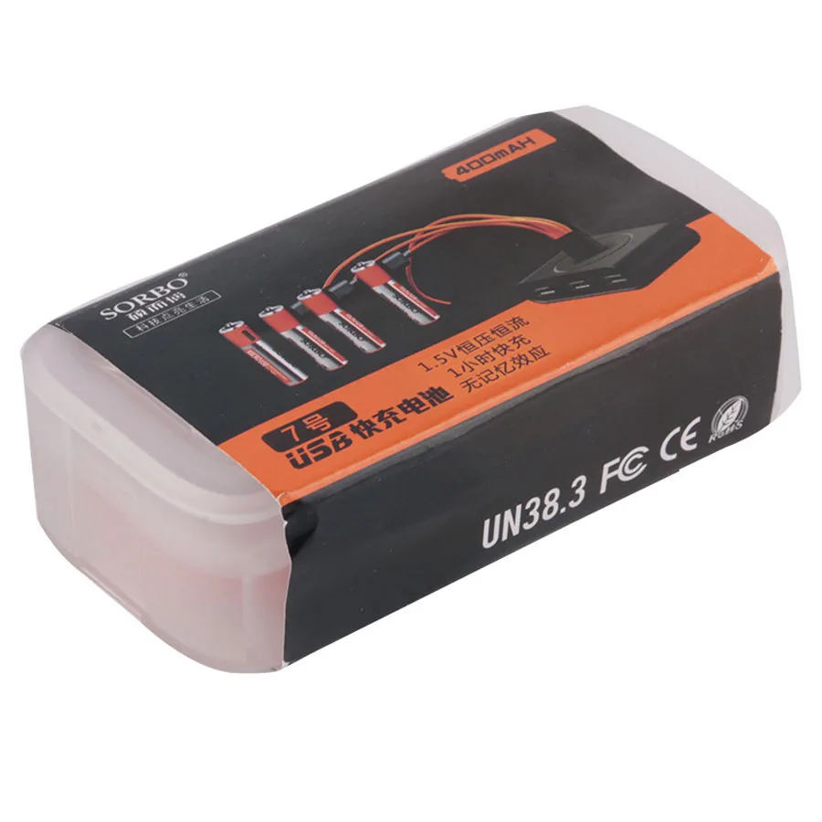 Портативный литий-полимерный аккумулятор SORBO 4/8 шт