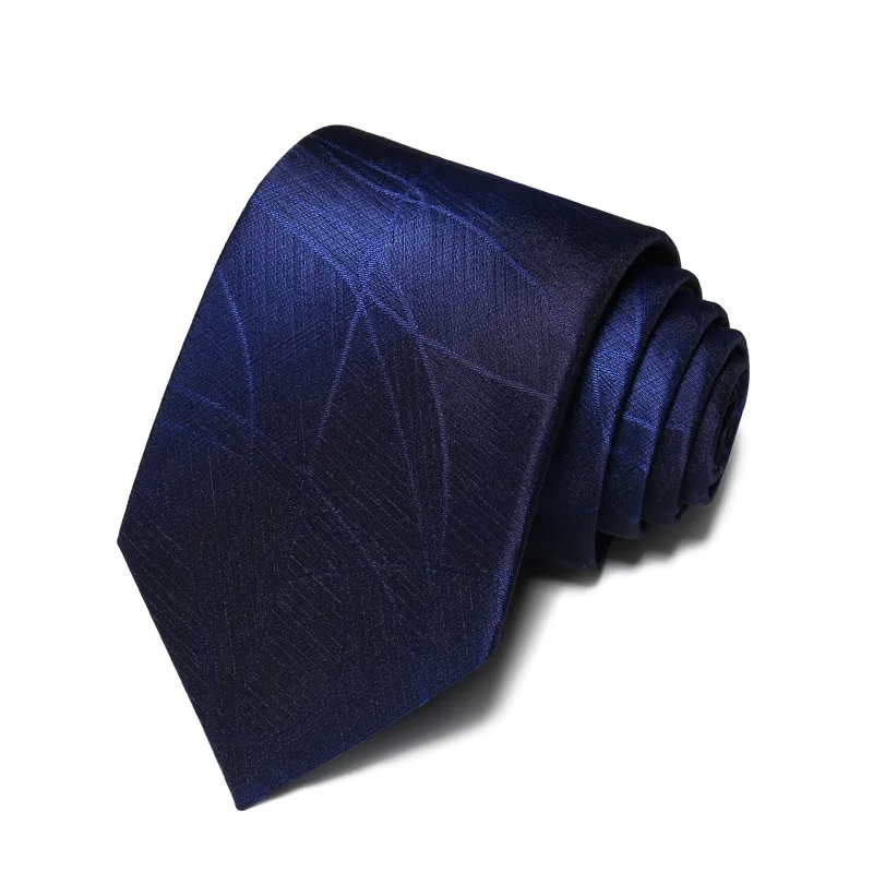 Фото Галстук мужской темно-синий градиентный 8 см в подарочной коробке | Аксессуары