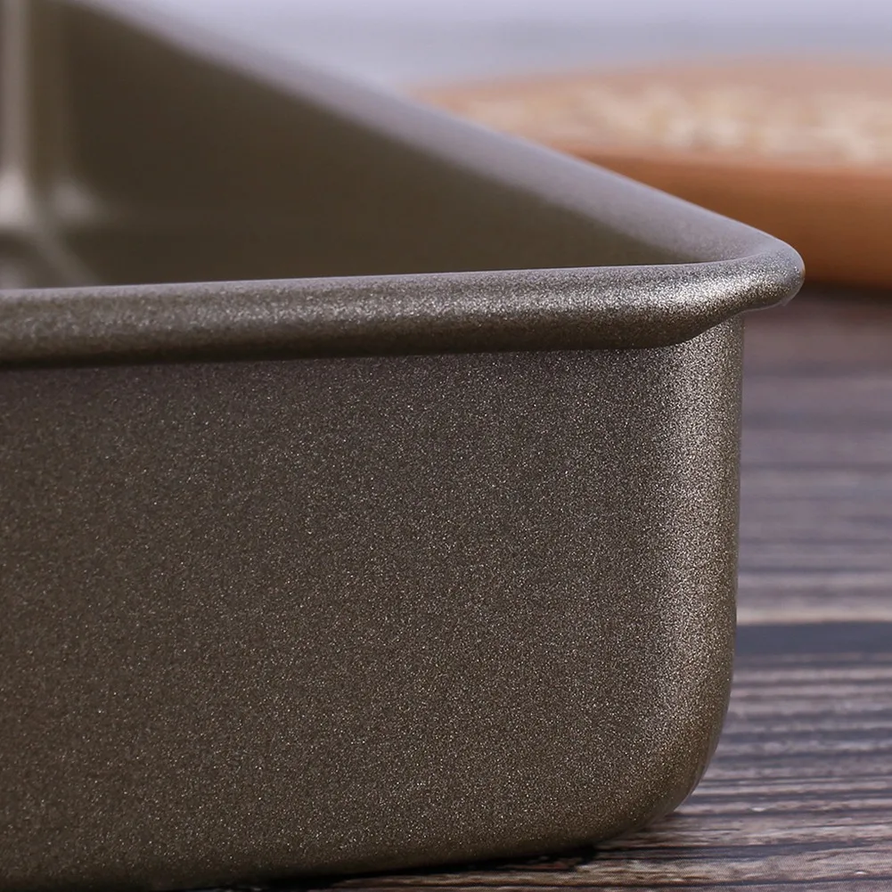 

Non-Stick Square Cake Baking Pan Carbon Steel Tray Pie Pizza Bread Cake Mold Bakeware Tools