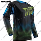 Мужская рубашка с длинным рукавом THOR, рубашка для горного велосипеда, внедорожного мотоцикла, bmx, poc, Джерси для мотокросса, байка-внедорожника