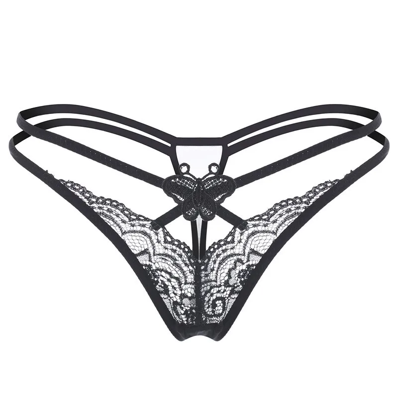 

1PC Sexy Erotic Lingerie Ladies Elastic Bandage Lace Panties T-back Briefs G-String Thongs Women's Charming Underwear